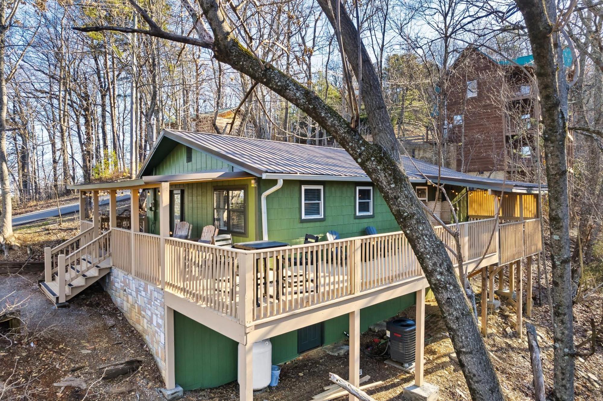 Cabin With Spectacular View With Hot Tub In The Smoky Mtns Sevierville Exteriör bild